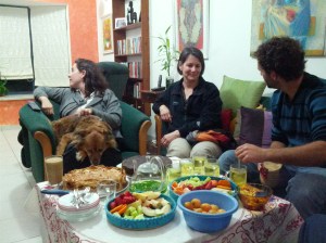 Dessert with the Livnes