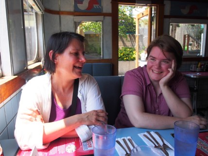 At the Madison Diner on Bainbridge