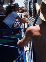 Hauling lines to secure a new boat