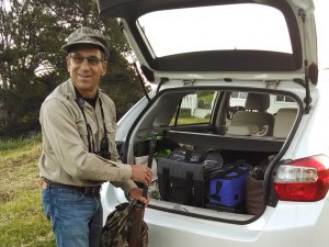 This is what we looked like. No camo, no decoys or blinds.