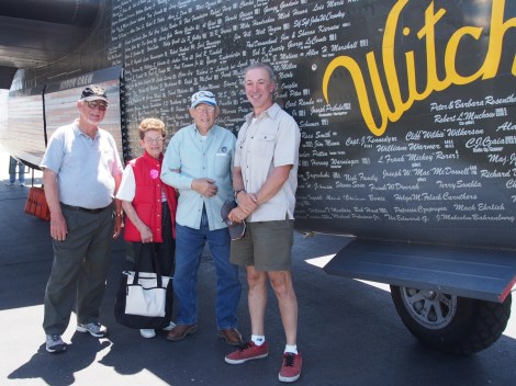 Pappy, Emma and Albert Biel, and your author